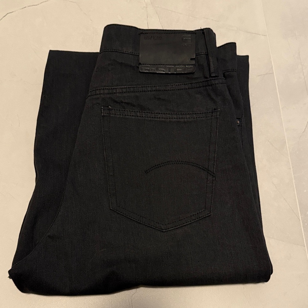 G-Star Raw Black Denim Jeans